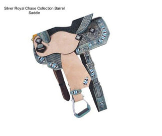Silver Royal Chase Collection Barrel Saddle