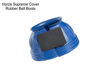 Horze Supreme Cover Rubber Bell Boots