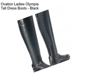 Ovation Ladies Olympia Tall Dress Boots - Black