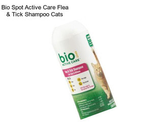 Bio Spot Active Care Flea & Tick Shampoo Cats