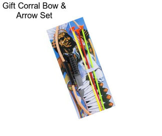 Gift Corral Bow & Arrow Set