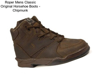 Roper Mens Classic Original Horsehoe Boots - Chipmunk