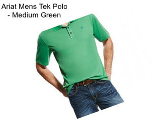 Ariat Mens Tek Polo - Medium Green