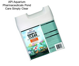 API Aquarium Pharmaceuticals Pond Care Simply Clear