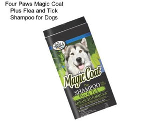 Four Paws Magic Coat Plus Flea and Tick Shampoo for Dogs