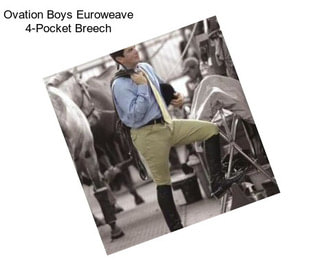 Ovation Boys Euroweave 4-Pocket Breech