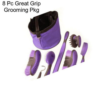 8 Pc Great Grip Grooming Pkg