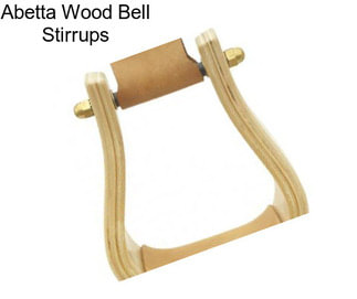 Abetta Wood Bell Stirrups