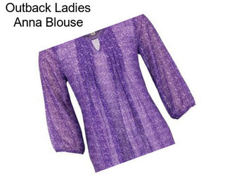 Outback Ladies Anna Blouse