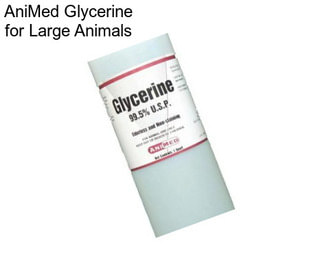 AniMed Glycerine for Large Animals