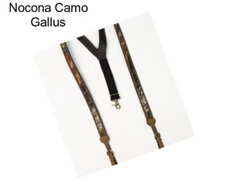 Nocona Camo Gallus