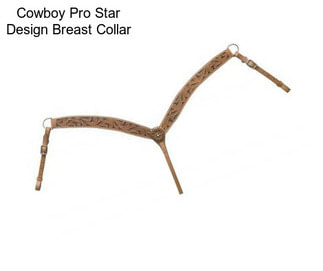 Cowboy Pro Star Design Breast Collar