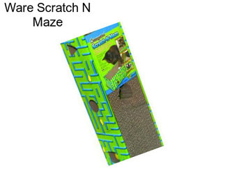 Ware Scratch N Maze