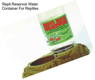Repti Reservoir Water Container For Reptiles