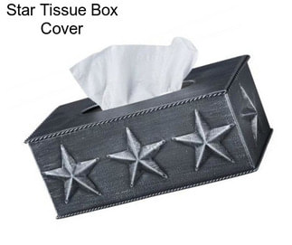 Star Tissue Box Cover