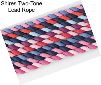 Shires Two-Tone Lead Rope