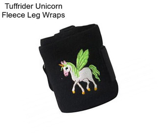 Tuffrider Unicorn Fleece Leg Wraps