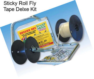 Sticky Roll Fly Tape Delxe Kit