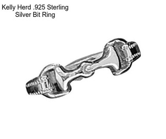 Kelly Herd .925 Sterling Silver Bit Ring