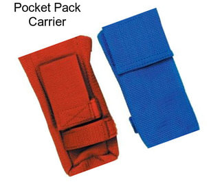 Pocket Pack Carrier