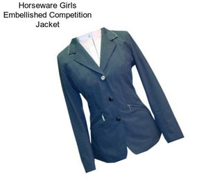 Horseware Girls Embellished Competition Jacket