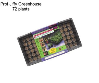 Prof Jiffy Greenhouse 72 plants