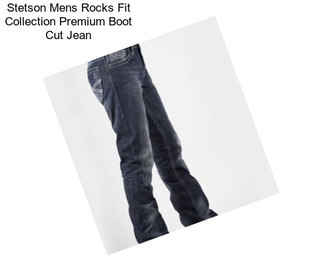 Stetson Mens Rocks Fit Collection Premium Boot Cut Jean