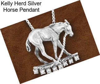 Kelly Herd Silver Horse Pendant