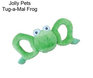 Jolly Pets Tug-a-Mal Frog