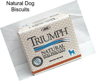 Natural Dog Biscuits