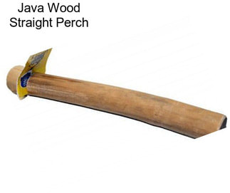 Java Wood Straight Perch