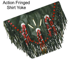 Action Fringed Shirt Yoke