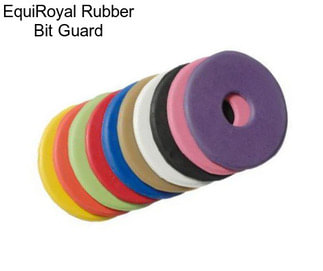 EquiRoyal Rubber Bit Guard