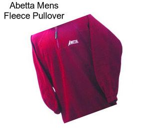 Abetta Mens Fleece Pullover