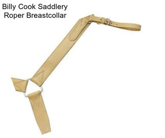 Billy Cook Saddlery Roper Breastcollar