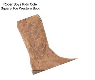 Roper Boys Kids Cole Square Toe Western Boot