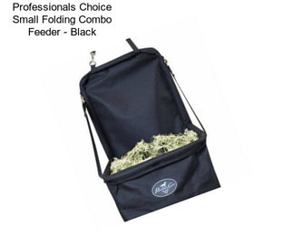 Professionals Choice Small Folding Combo Feeder - Black