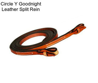 Circle Y Goodnight Leather Split Rein