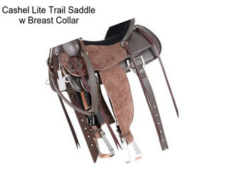 Cashel Lite Trail Saddle w Breast Collar