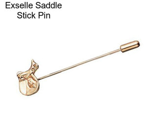 Exselle Saddle Stick Pin