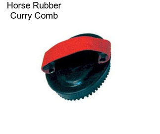 Horse Rubber Curry Comb