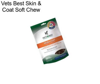 Vets Best Skin & Coat Soft Chew