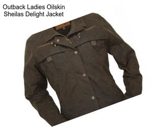 Outback Ladies Oilskin Sheilas Delight Jacket