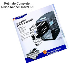 Petmate Complete Airline Kennel Travel Kit