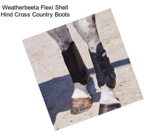 Weatherbeeta Flexi Shell Hind Cross Country Boots