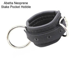 Abetta Neoprene Stake Pocket Hobble