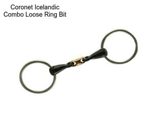 Coronet Icelandic Combo Loose Ring Bit