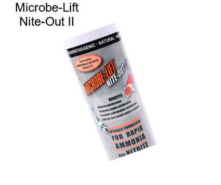 Microbe-Lift Nite-Out II