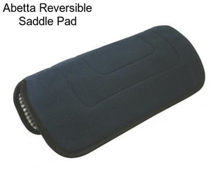 Abetta Reversible Saddle Pad