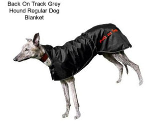 Back On Track Grey Hound Regular Dog Blanket